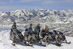 Snowmobiling