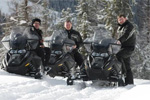 Snowmobiling