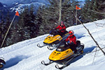 Snowmobiling